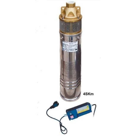 Насос свердловинний вихровий VOLKS pumpe 4SKm150 1,1 кВт + кабель 15м і пульт 8694900304190343 - 2