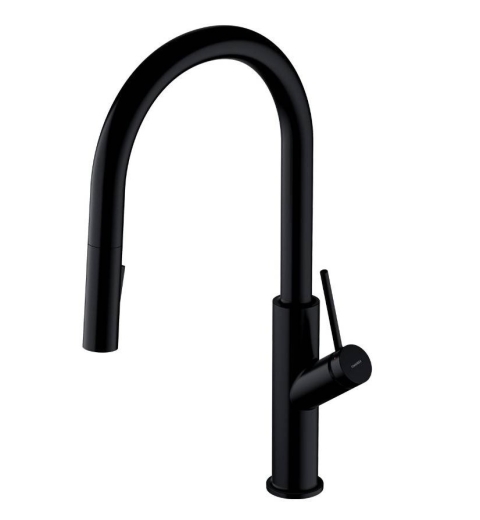 Змішувач для кухні Omnires Bend matt black (BE6455BL) - 1