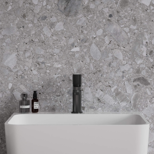 Смеситель для умывальника Omnires Contour anthracite (CT8010AT) - 3