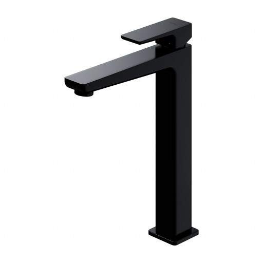 Смеситель для умывальника Omnires Parma black mat, высокий (PM7412BL) - 1