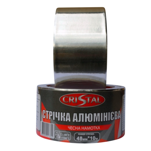 Лента алюминиевая CRISTAL 48мм х 10м (9694900304192512) - 2