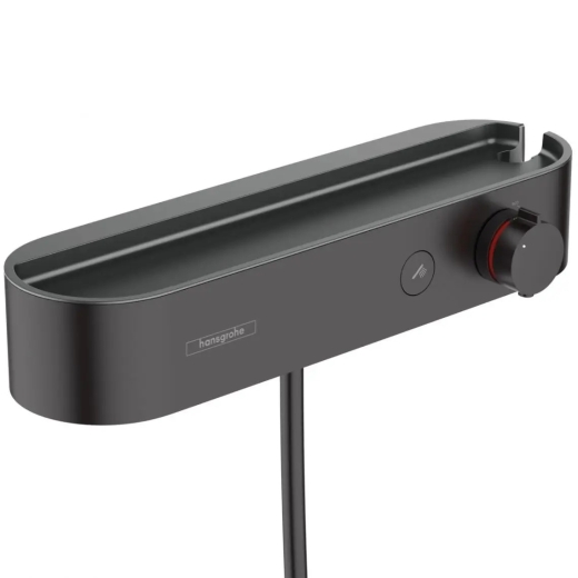 Cмеситель для ванны Hansgrohe ShowerTablet Select термостатический, черный 24360670 - 1