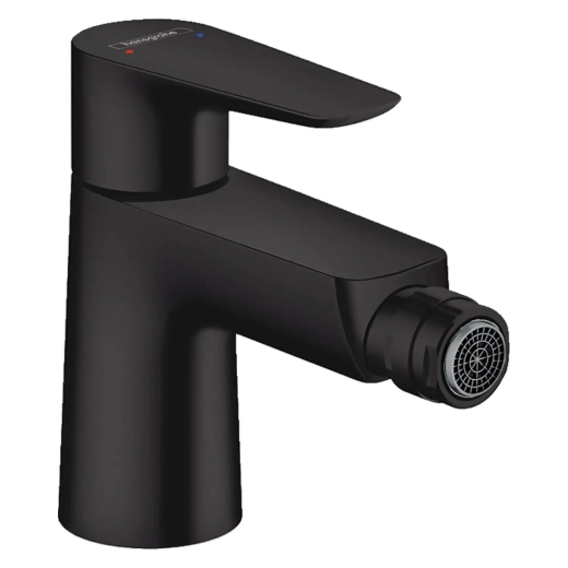 Cмеситель для биде Hansgrohe Talis E с донным клапаном, черный матовый 71720670 - 1
