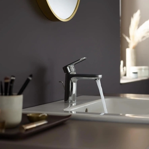 Cмеситель для умывальника Hansgrohe Vernis Blend с донным клапаном, хром 71585000 - 2