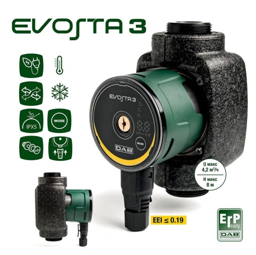 Насос циркуляционный DAB Evosta 3 80/180 (73P 1358) - 2