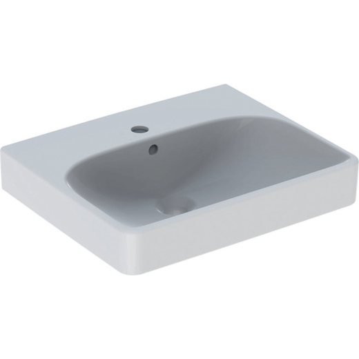 Умивальник підвісний Geberit Smyle Square 50х41, білий (500.256.01.1) - 1
