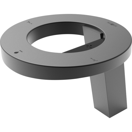 Сушилка с краном и дозатором 3в1 Nofer Concept 3, черный (01901.N) - 1