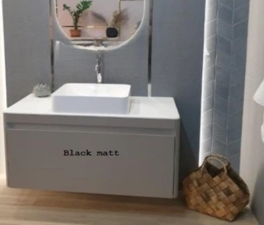 Тумба без умывальника Fancy Marble Porto-1000 черный (P-1000Ч) - 1