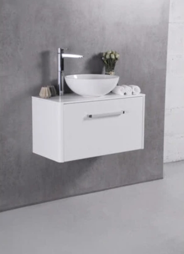 Тумба под умывальник Fancy Marble Fiji 800 белый - 1
