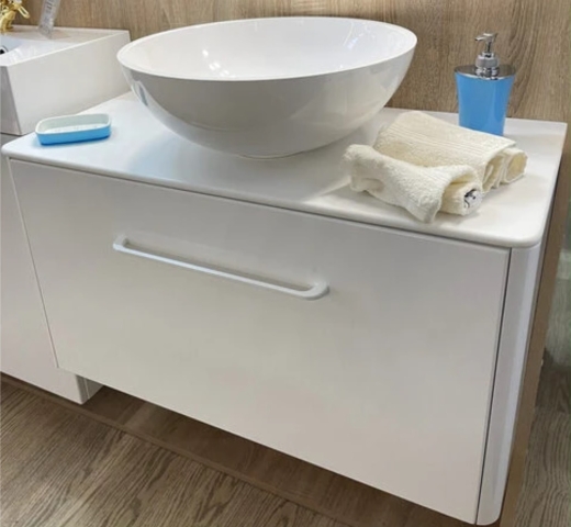 Тумба под умывальник Fancy Marble Fiji 800 белый - 2