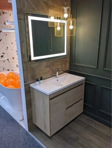 Тумба без умывальника Fancy Marble Praga Amelia-900R (П-900RШ-3) - 1