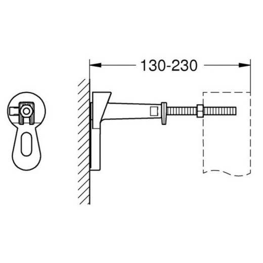 Комплект для крепления инсталляции Grohe Rapid SL 3855800M - 2