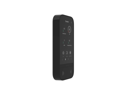 Клавіатура з сенсорним дисплеєм Ajax KeyPad TouchScreen, jeweller, бездротовий, чорний (AJA000034513) - 3