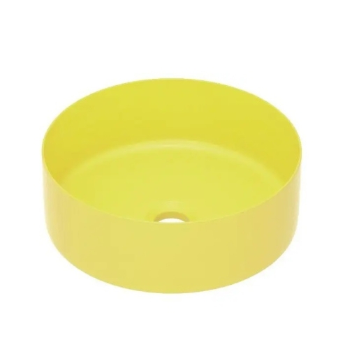 Умивальник накладний Imprese 358х358 мм matt yellow (i11102MY) - 1