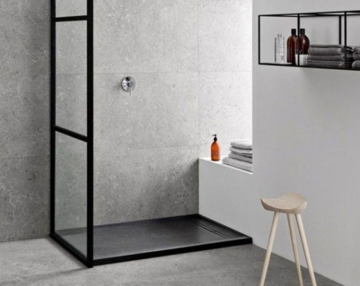 Душовий піддон Geberit Sestra 100x80, графіт (550.272.00.2) - 2