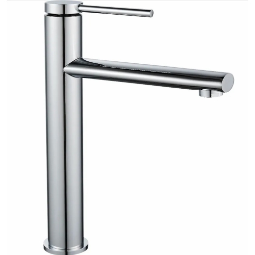 Змішувач для умивальника REA Oval CHROME хром високий REA-B6510 - 1