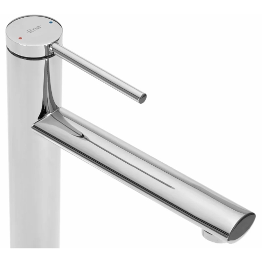 Змішувач для умивальника REA Oval CHROME хром високий REA-B6510 - 2