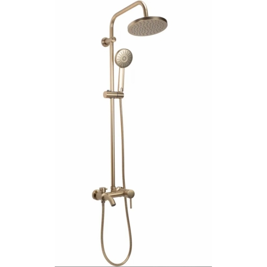 Душова система REA Luis BRUSHED GOLD з виливом REA-P7051 - 1