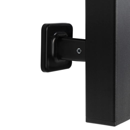 Сушка для рушників електрична NAVIN Авангард 480х600 Sensor, чорна, права, таймер (12-228053-4860) - 4