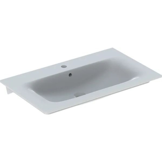 Умывальник накладной Geberit Selnova Square 80х48, белый (500.995.00.1) - 1