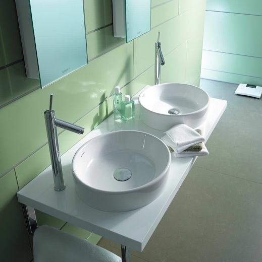 Умивальник на стільницю Duravit Starck 2 без переливу 44 см, білий (2321440000) - 2