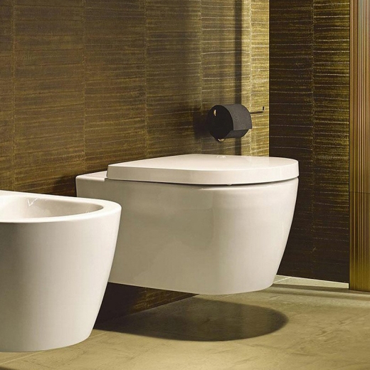 Унитаз подвесной Duravit ME by Starck Rimless, с крышкой SoftClose (45290900A1) - 2