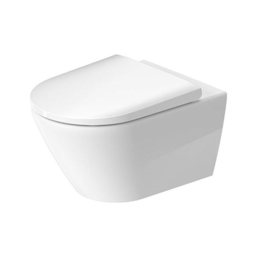 Унітаз підвісний Duravit D-Neo з кришкою, білий (45770900A1) - 1