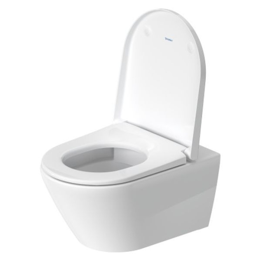 Унітаз підвісний Duravit D-Neo з кришкою, білий (45770900A1) - 2