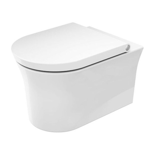 Унитаз подвесной с крышкой Duravit White Tulip, белый (2576092000/0027090000) - 1