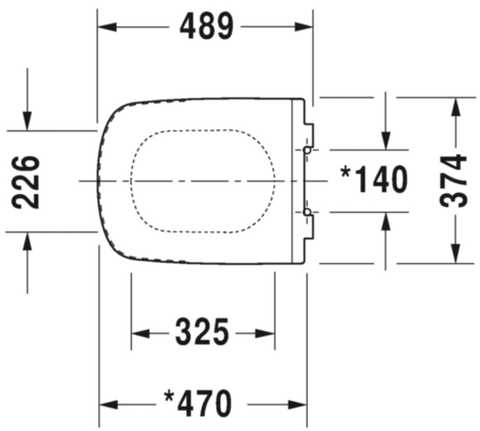 Сидение для унитаза Duravit DuraStyle удлиненное Soft-Close, белый (0060590000) - 3