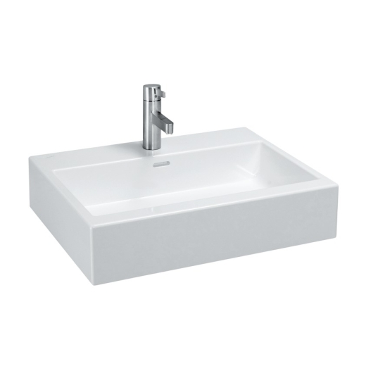 Умивальник накладний Laufen Living Sity 600x460, білий (H8174340001041) - 1