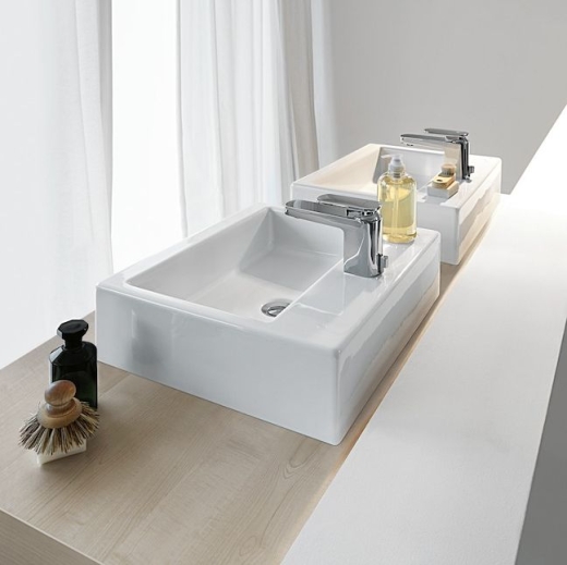 Умивальник накладний Laufen Living Sity 600x460, білий (H8174340001041) - 2