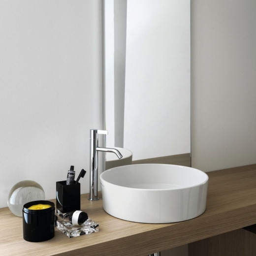 Умывальник на столешницу Laufen Kartell by D420, белый (H8123310001121) - 3