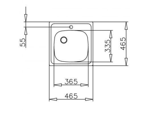 Кухонна мийка Teka Universal 465.465 1B матова (40109613) - 3
