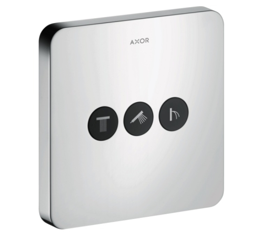 Запорный вентиль Axor Shower Select Softcube на 3 режима, хром (36773000) - 1