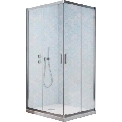 Душевая кабина Radaway Alienta A (10229090-01-01KR) 900х900х1900 + поддон Rodos + сифон 690P - 1