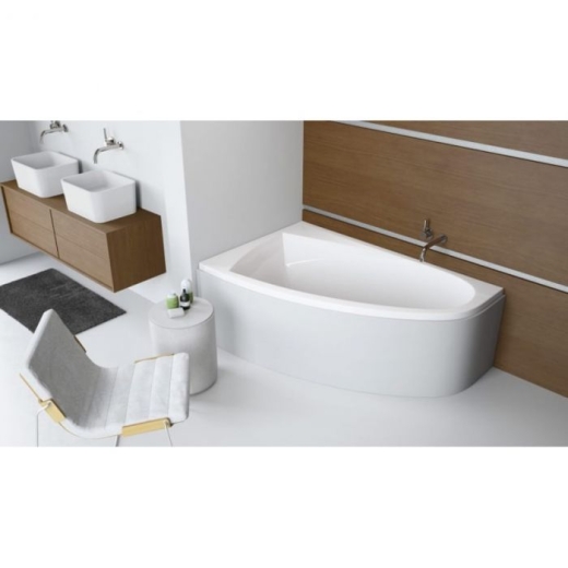 Ванна акриловая Radaway Rineia (WA1-31-160x100PS) 160x100 см с ножками + сифон R135L - 2