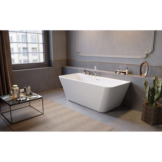 Ванна акриловая Radaway Gloria (WA1-54-160x073U) 160x73 см с ножками + сифон - 2