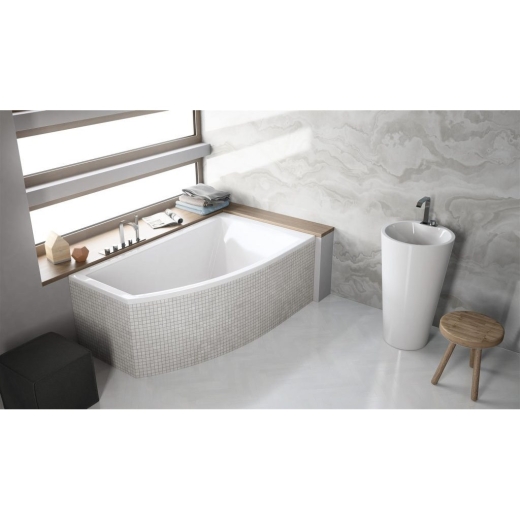 Ванна акриловая Radaway Sitera (WA1-32-150x085PS) 150x85L см с ножками + сифон R135L - 1