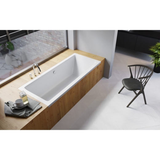 Ванна акрилова Radaway Tea (WA1-51-170x075) 170x75 см з ніжками + сифон R135L - 2