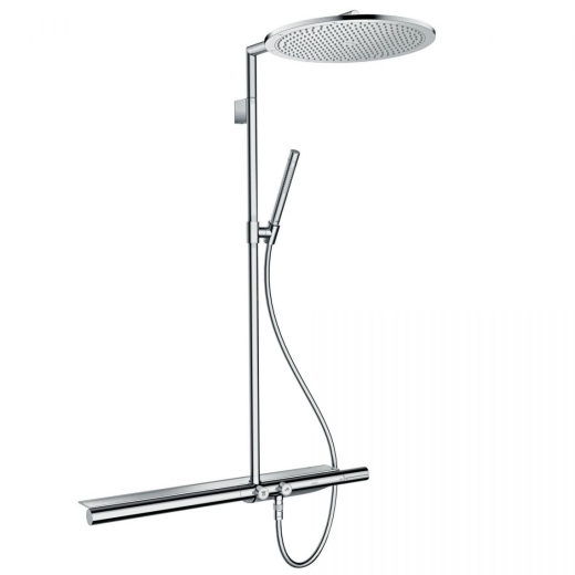 Душевая система с термостатом Axor Showerpipe 800 shower 350 1jet, хром (27984000) - 1
