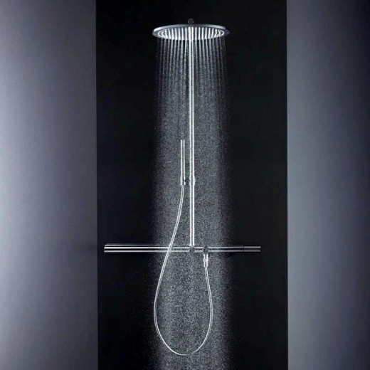 Душевая система с термостатом Axor Showerpipe 800 shower 350 1jet, хром (27984000) - 2