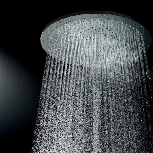 Душевая система с термостатом Axor Showerpipe 800 shower 350 1jet, хром (27984000) - 4