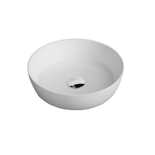 Умивальник на стільницю Quarter Bath Round Line 45, Білий (70RO23045.00.2.3.01) - 1