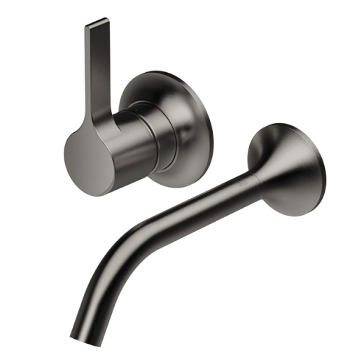Смеситель для умывальника настенный Dornbracht Vaia Dark Platinum matt, внешняя часть (36812809-99) - 2