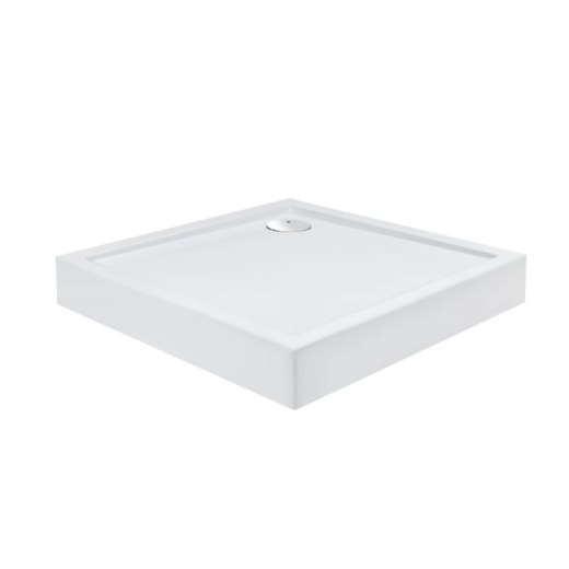 Набір Qtap душова кабіна Capricorn CRM1011SC6 Clear 202x100x100см + піддон Tern 301112 100x100x12 см із сифоном (CAPCRM1011SC6SET) - 2