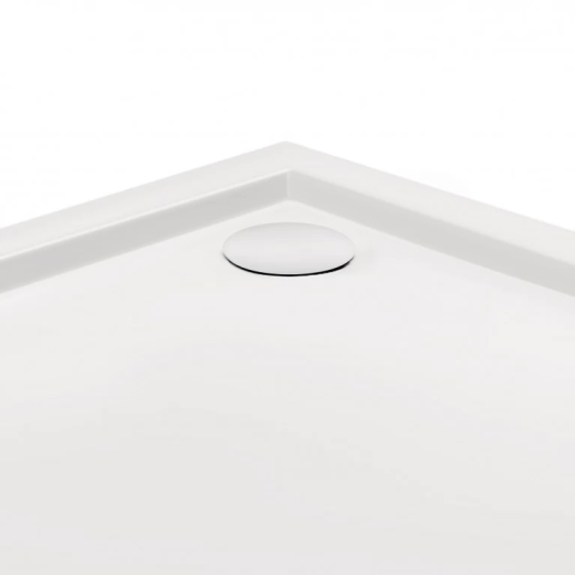 Душовий піддон Qtap Robin 301112 100x100x12 см + сифон (ROBIN301112) - 3
