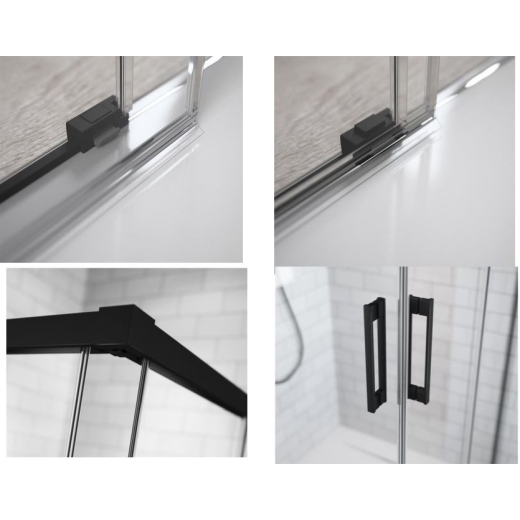 Душевая дверь Radaway Idea Black KDD (387062-54-01R) 1000Rx2005 черный/прозрачное - 2