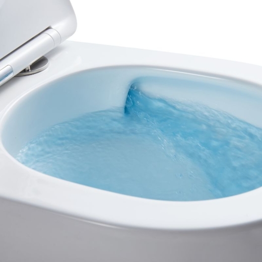 Унітаз підвісний Qtap Swan Ultra Quiet із сидінням Soft-close (QT16335179W) - 4