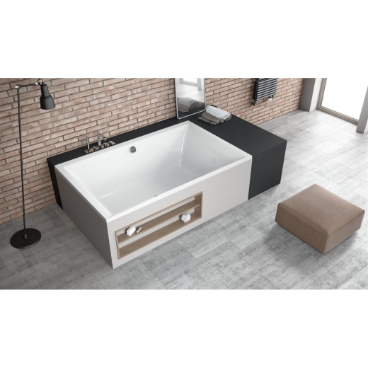Ванна акриловая Radaway Itea Lux (WA1-29-190x120US) 190x120 см с ножками + сифон R135L - 1